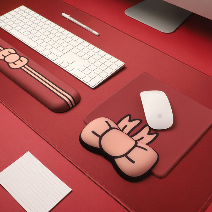 Decorative Mouse Pad with Bow Detail