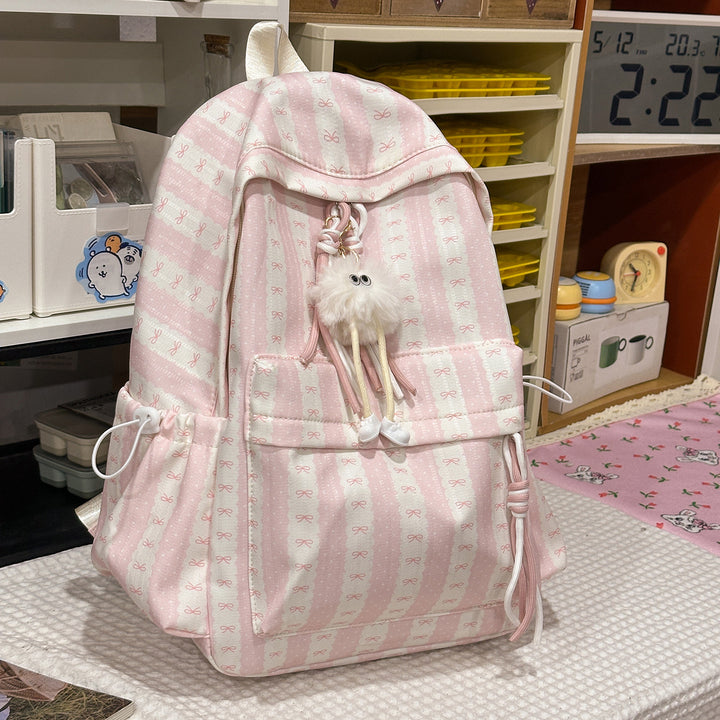 Cute Bow-Embellished Backpack Stornfield