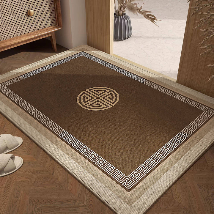 Elegant Geometric Design Area Rug
