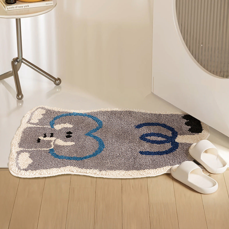Gorilla-shaped bath mat with non-slip bottom Stornfield