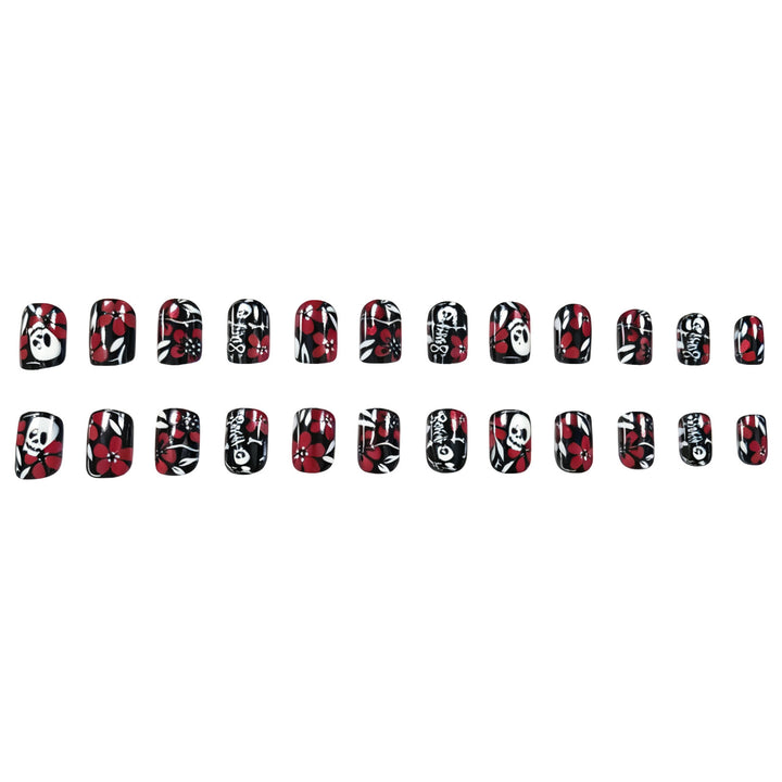 Gothic Floral Nail Art Stornfield