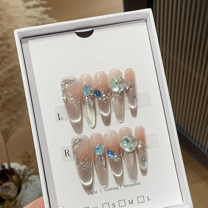 Decorative Press-On Nails Stornfield