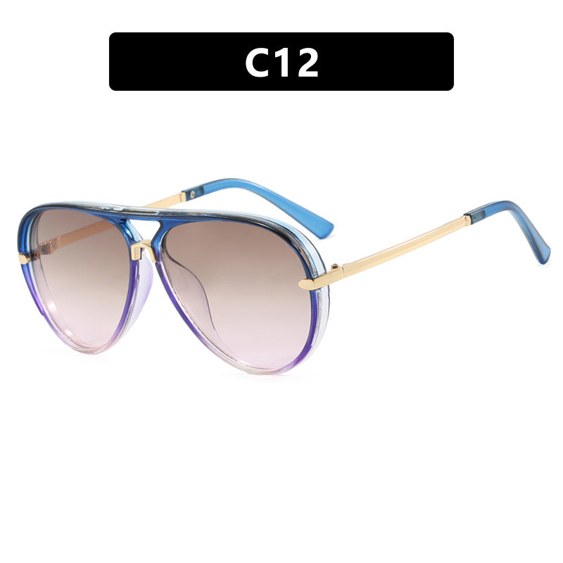 Women's fashion pilot sunglasses with elegant metal accents Stornfield