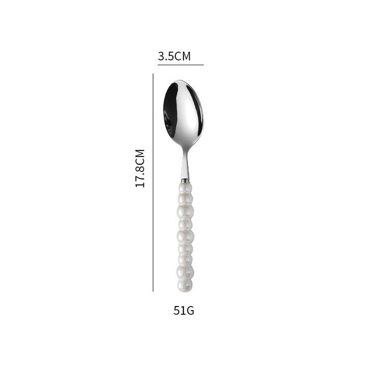 Elegant finger food fork with non-slip handle Stornfield