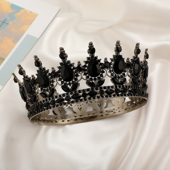 Ladies Luxurious Festive Crown with Shining Gemstones Stornfield