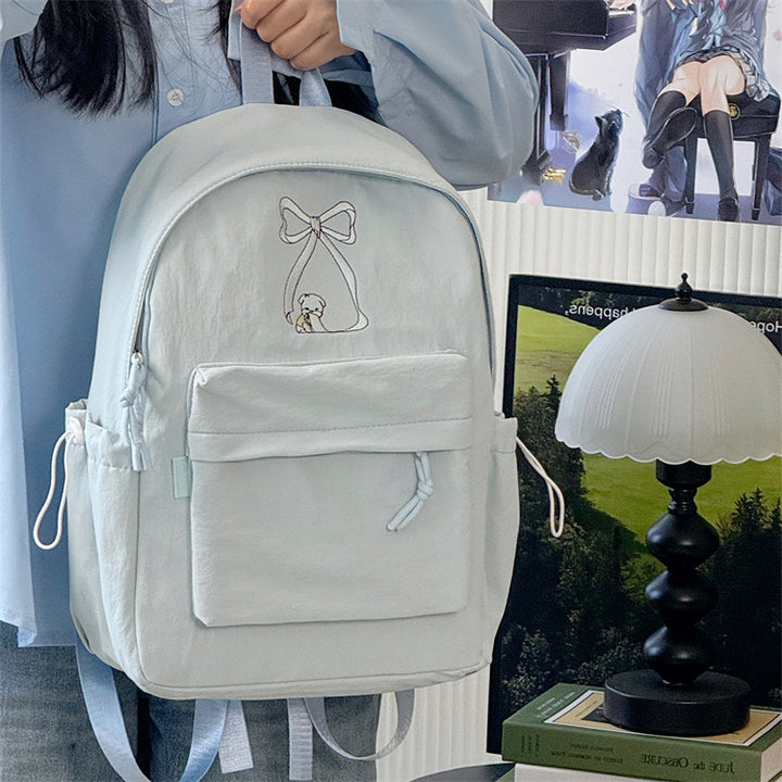 Adorable Casual Backpack with Character Design Stornfield
