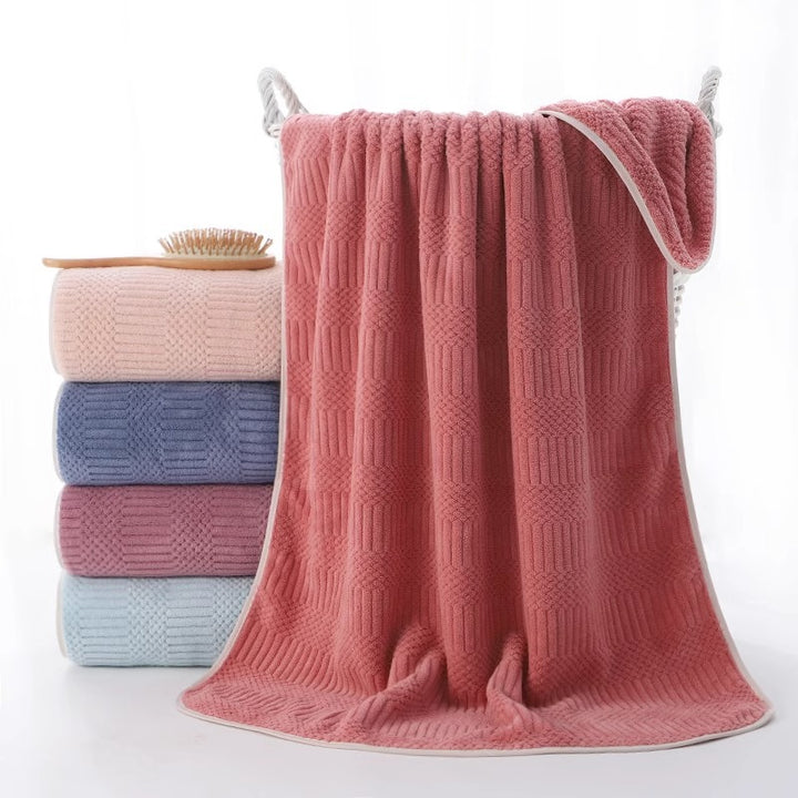 Terry Bath Wrap Blanket with Durable Handles Stornfield