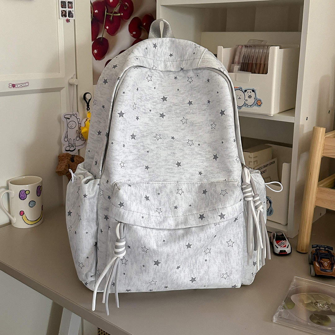 Star-Patterned Casual Backpack Stornfield 1791204705