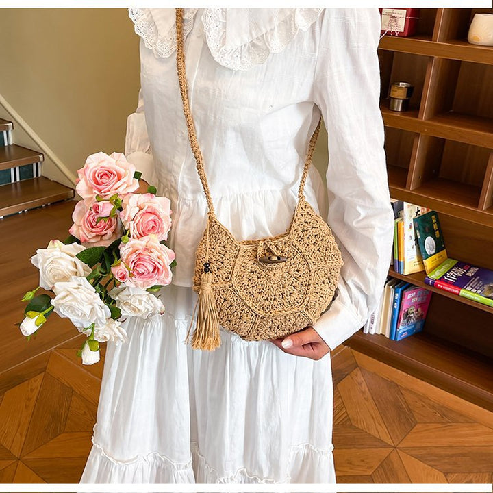 Hand-knotted shoulder bag Stornfield