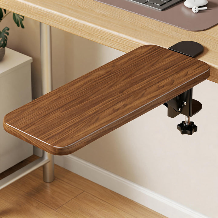 Extra-Wide Low-Profile Under-Desk Slide-Out Keyboard and Mouse Platform
