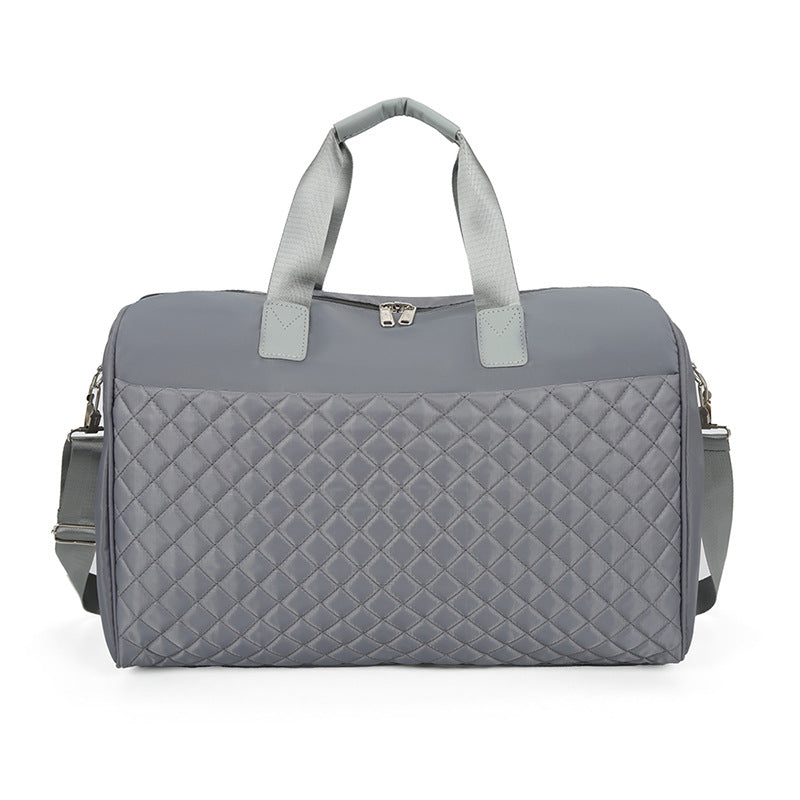 Quilted Fashion Travel Duffle