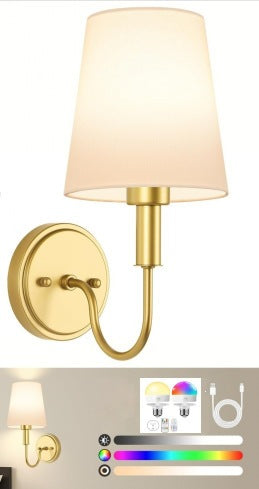 Modern Pleated Wall Sconce
