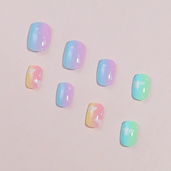 Gradient Press-On Nail Set Stornfield