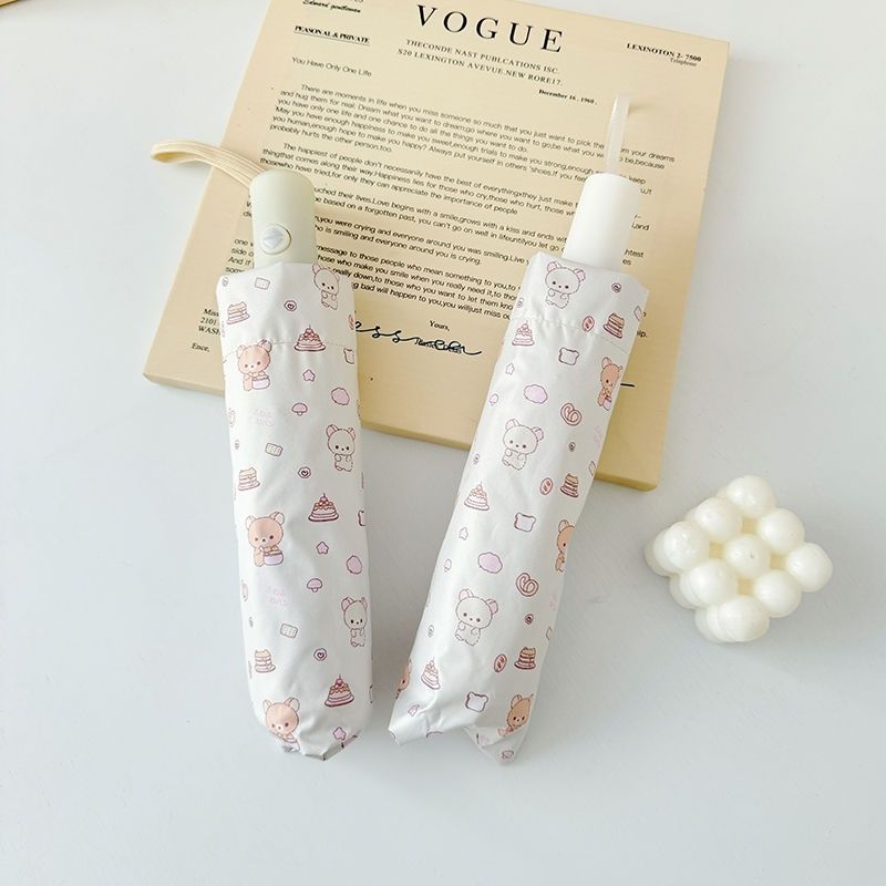 Women's foldable umbrella with playful animal motif Stornfield