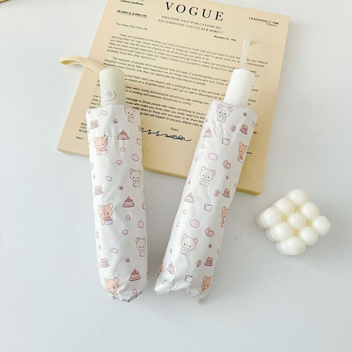 Women's foldable umbrella with playful animal motif Stornfield