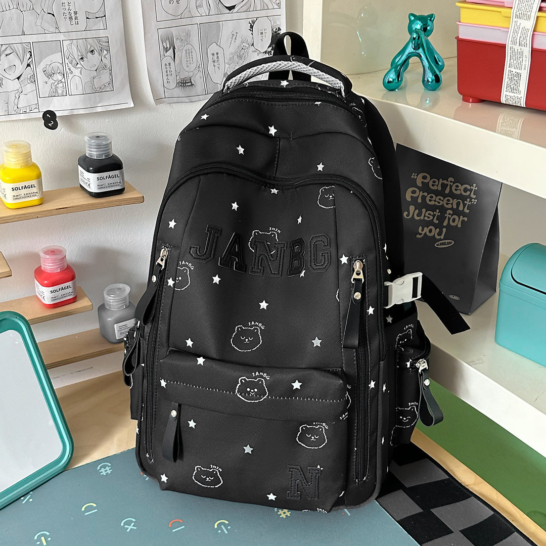 Casual Character-Embellished Backpack Stornfield