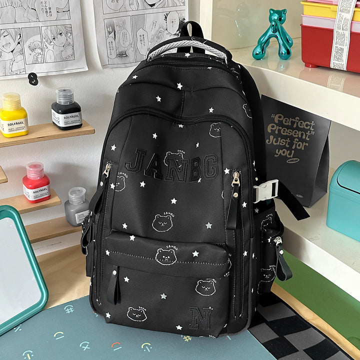 Casual Character-Embellished Backpack Stornfield