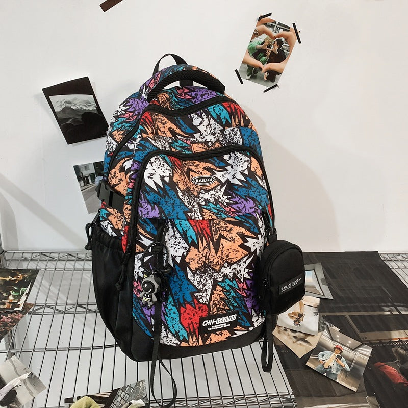 Graphic Design Multi-Pocket Backpack Stornfield