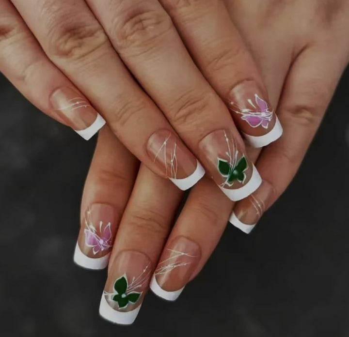 Floral Gradient Nail Art Kit Stornfield