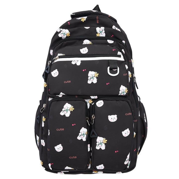 Plush backpack with playful animal motif Stornfield