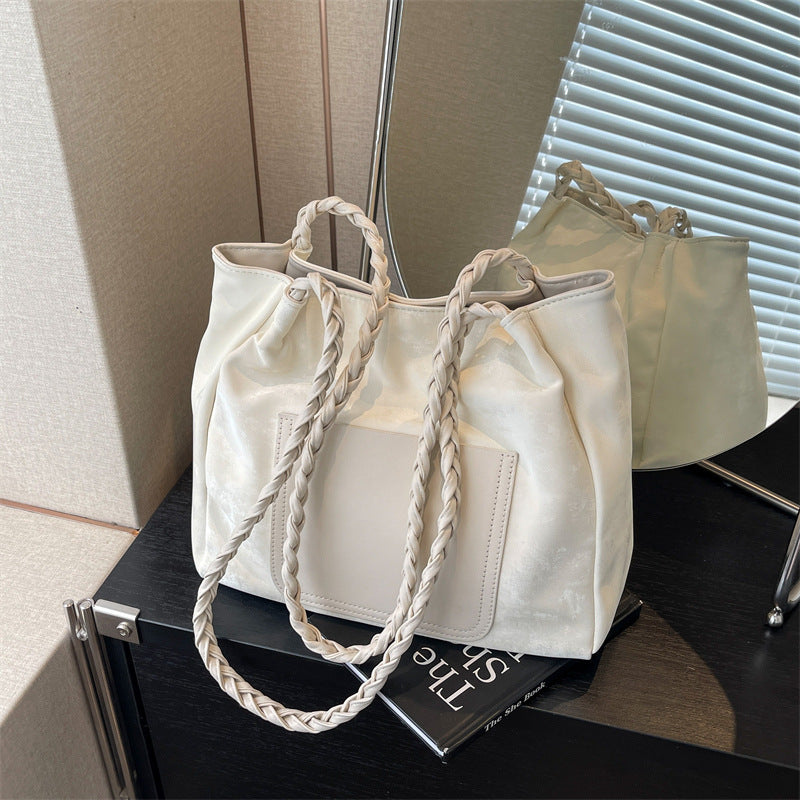 Stylish Braided Handle Handbag Stornfield