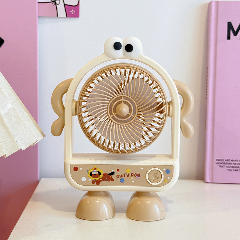 Ladies Portable Mini Fan with Fun Character Design Stornfield
