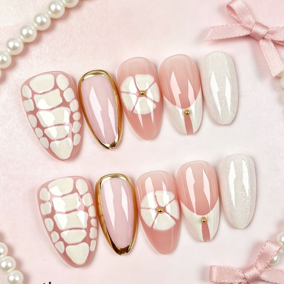 Premium Artisanal Press-On Nail Set