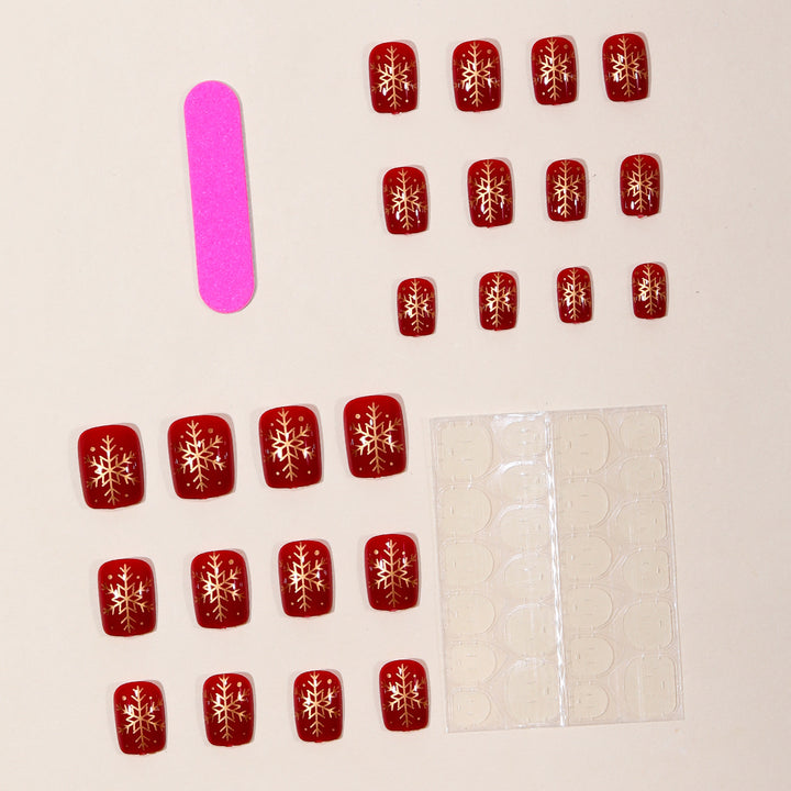 Festive Snowflake Nail Art Kit Stornfield