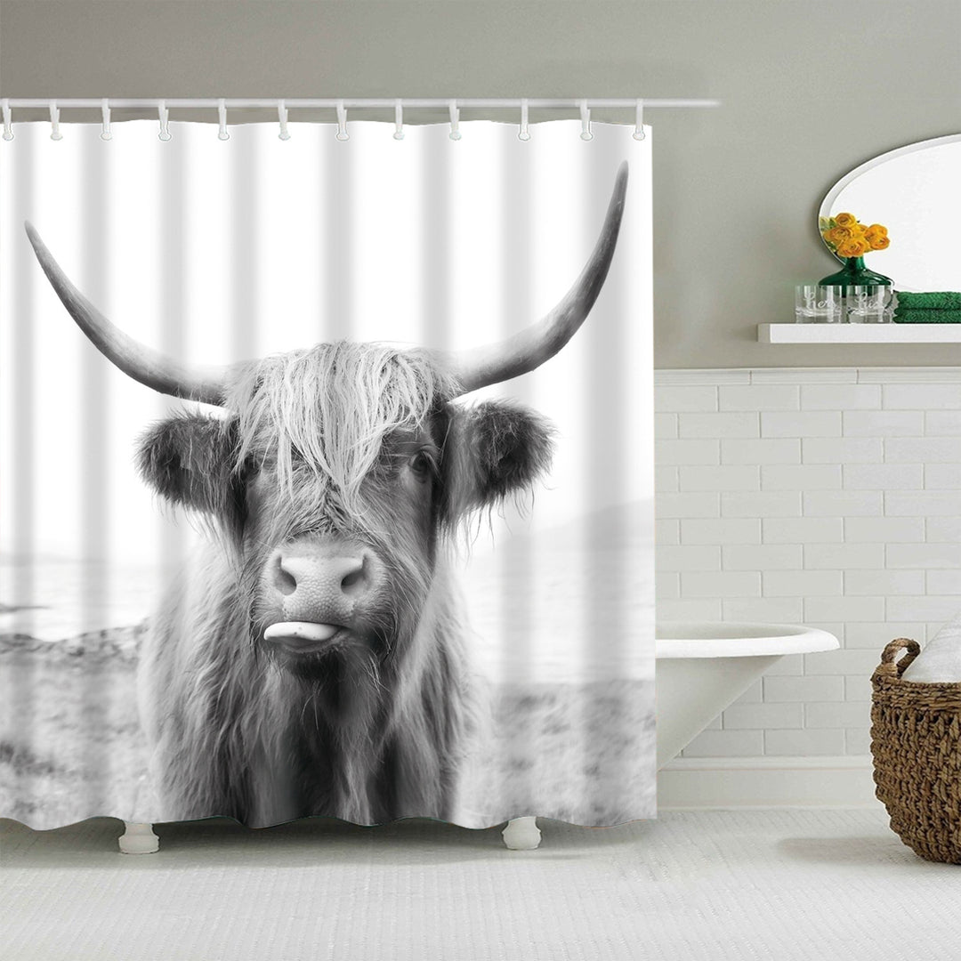 Floral Patterned Bathroom Shower Curtain Stornfield