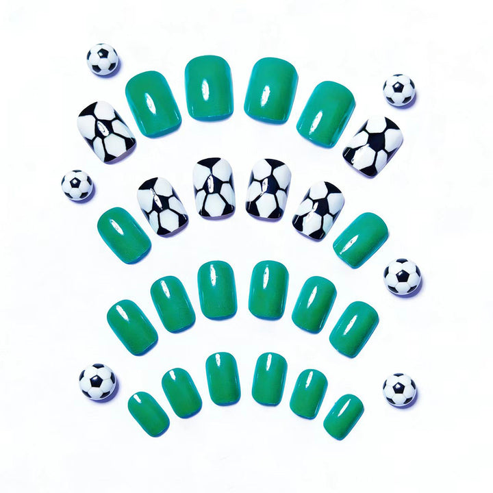 Artificial nails in sporty football design Stornfield