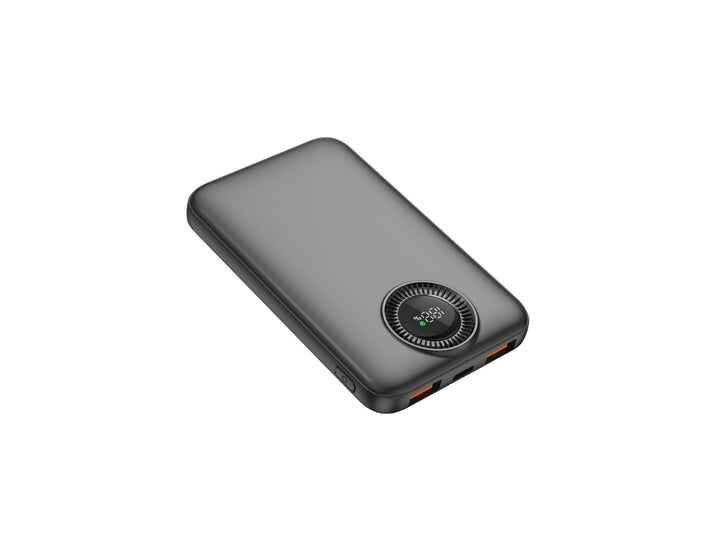 Portable high-performance power bank with inductive charging technology and digital display Stornfield