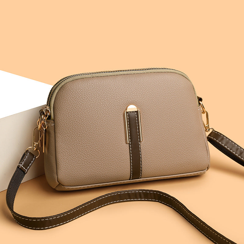 Elegant Textured Crossbody Bag