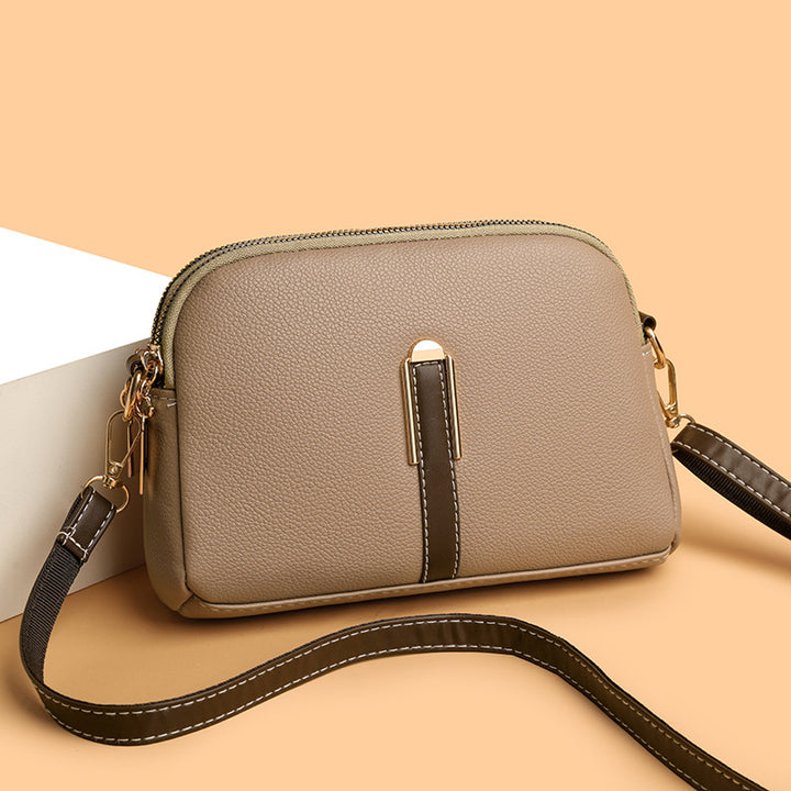 Elegant Textured Crossbody Bag