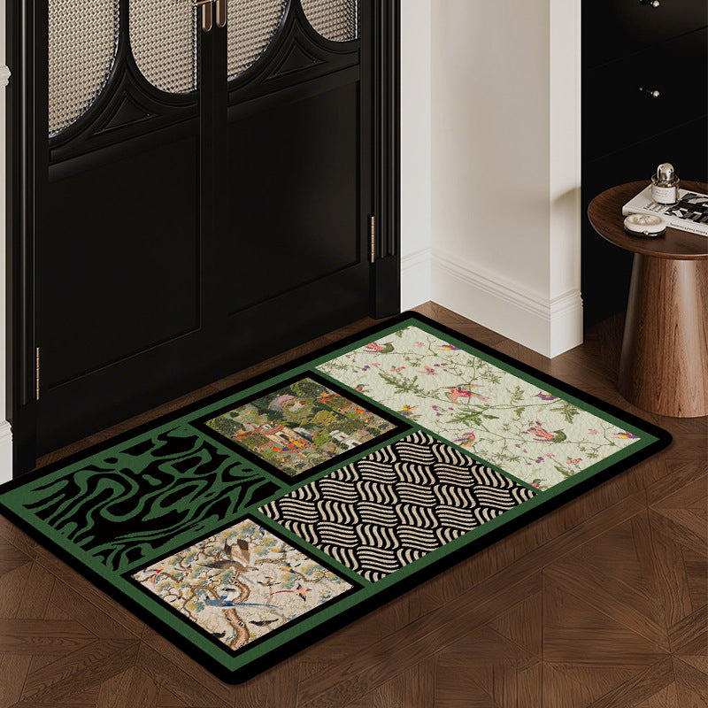 Playful Fruit-Themed Bath Mat Stornfield