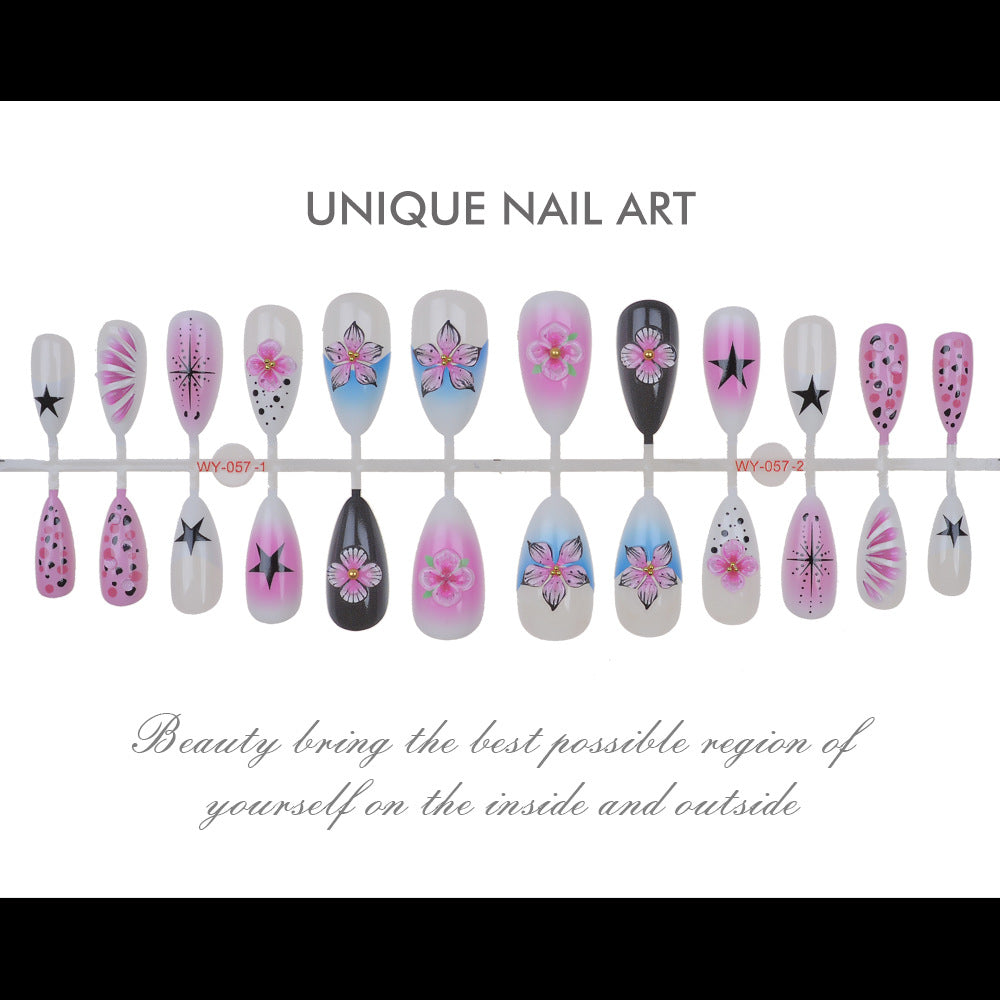 Decorative Press-On Nail Collection Stornfield