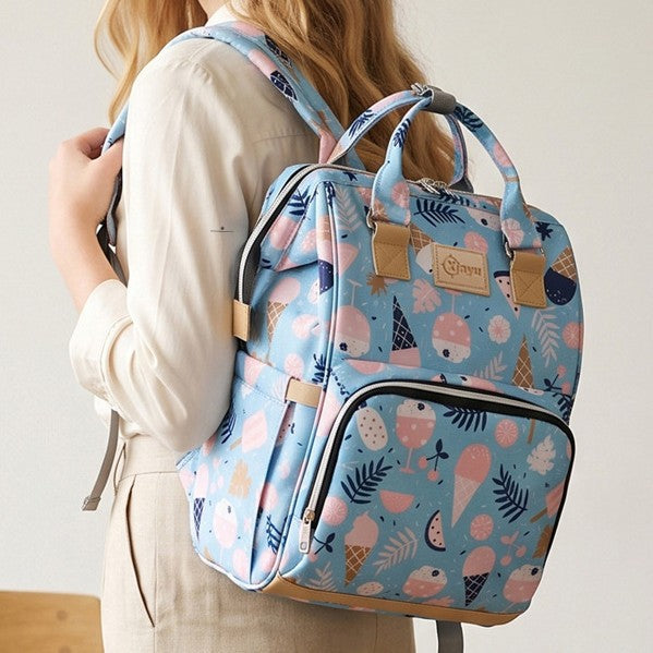 Stylish Multi-Pocket Diaper Backpack Stornfield