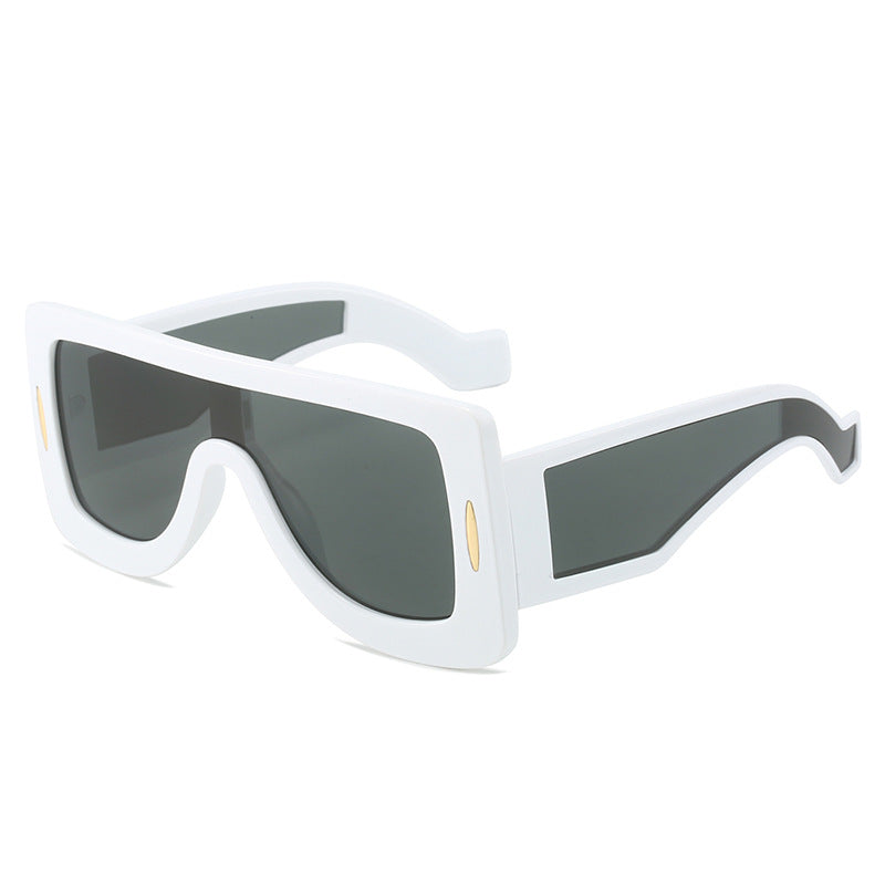 Ladies futuristic oversized sunglasses Stornfield
