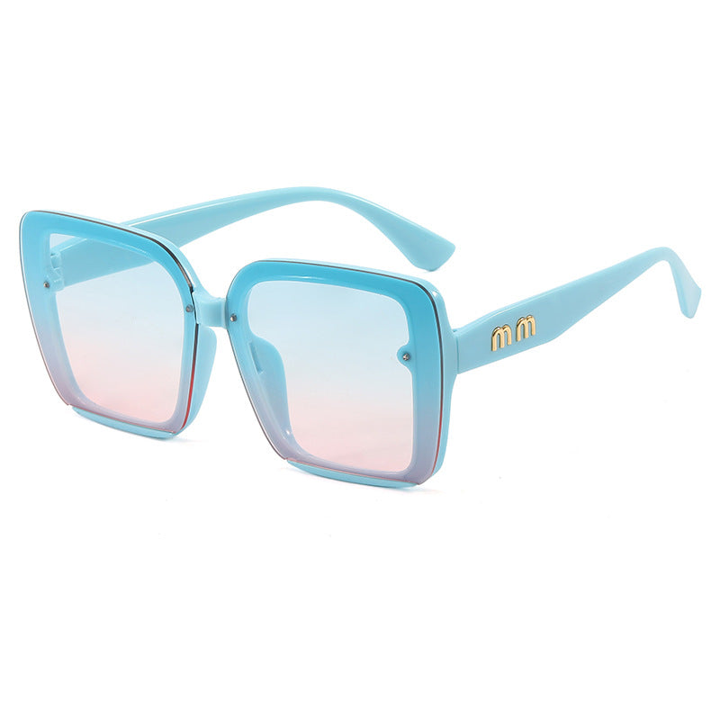 Women's fashionable square sunglasses with gradient lenses Stornfield