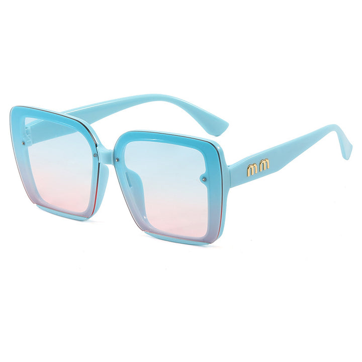 Women's fashionable square sunglasses with gradient lenses Stornfield