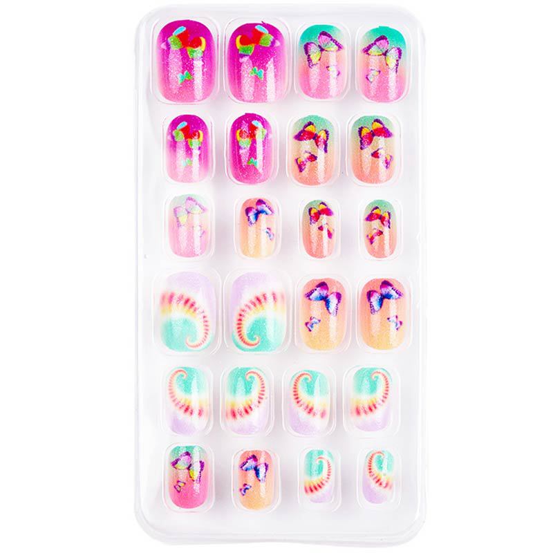 Decorative Animal-Themed Press-On Nails Stornfield