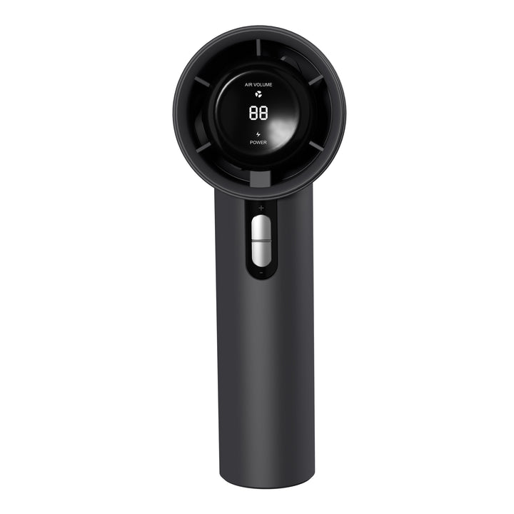 Cooling Multi-Speed Quiet Portable Rechargeable Handheld and Desktop Fan with LED Battery Display Stornfield