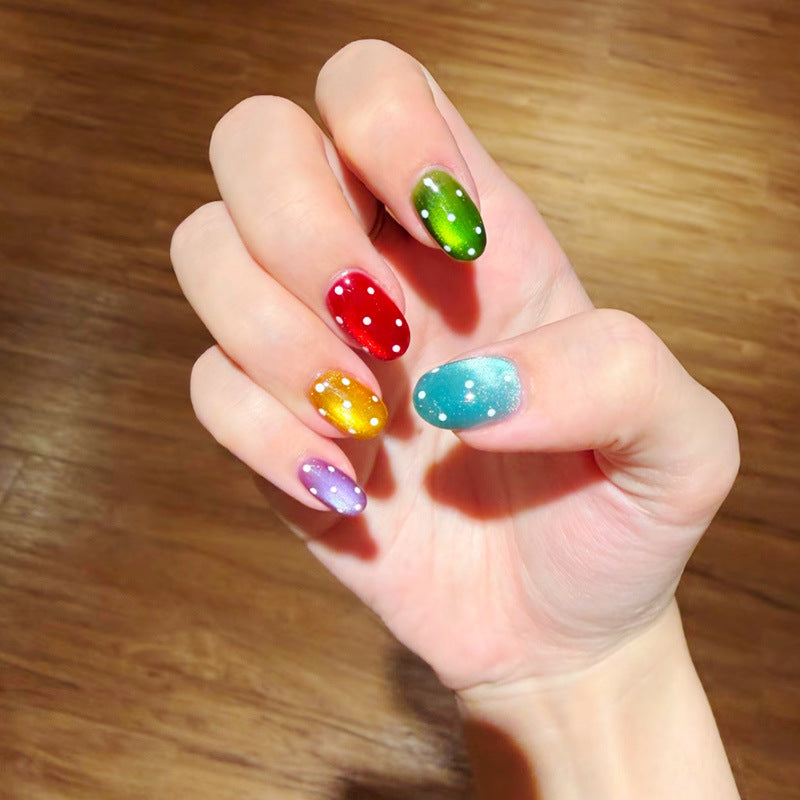 Whimsical Bunny-Themed Press-On Nail Art Set Stornfield