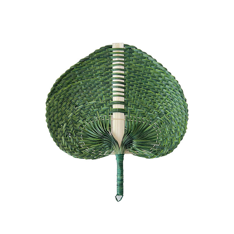 Women Hand-woven Fan made of natural material Stornfield