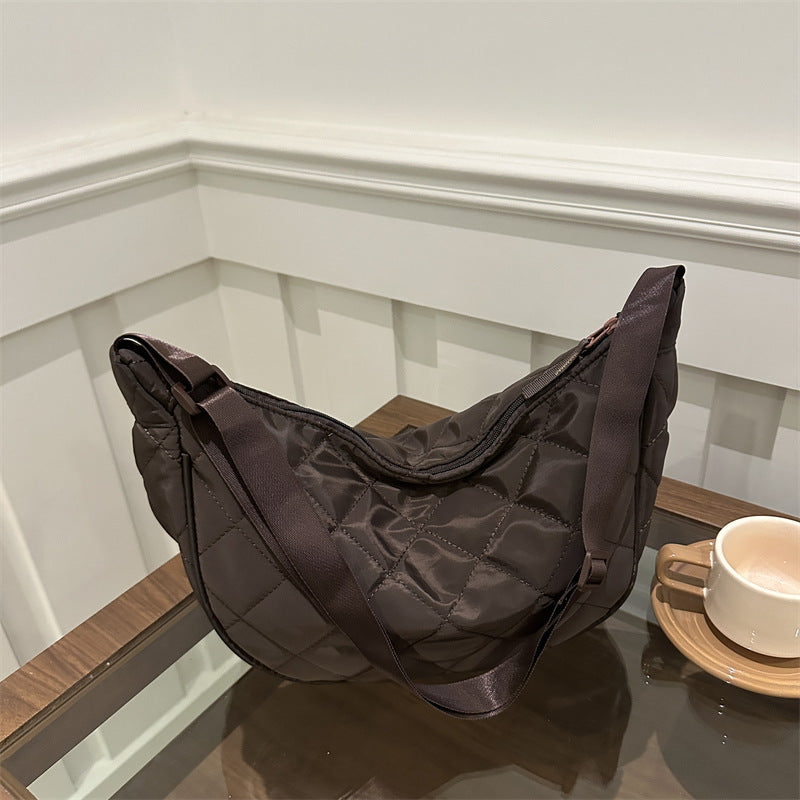 Quilted Lightweight Shoulder Bag