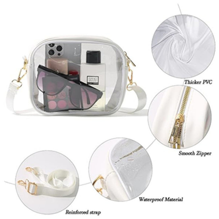 Transparent cosmetic organizer bag Stornfield
