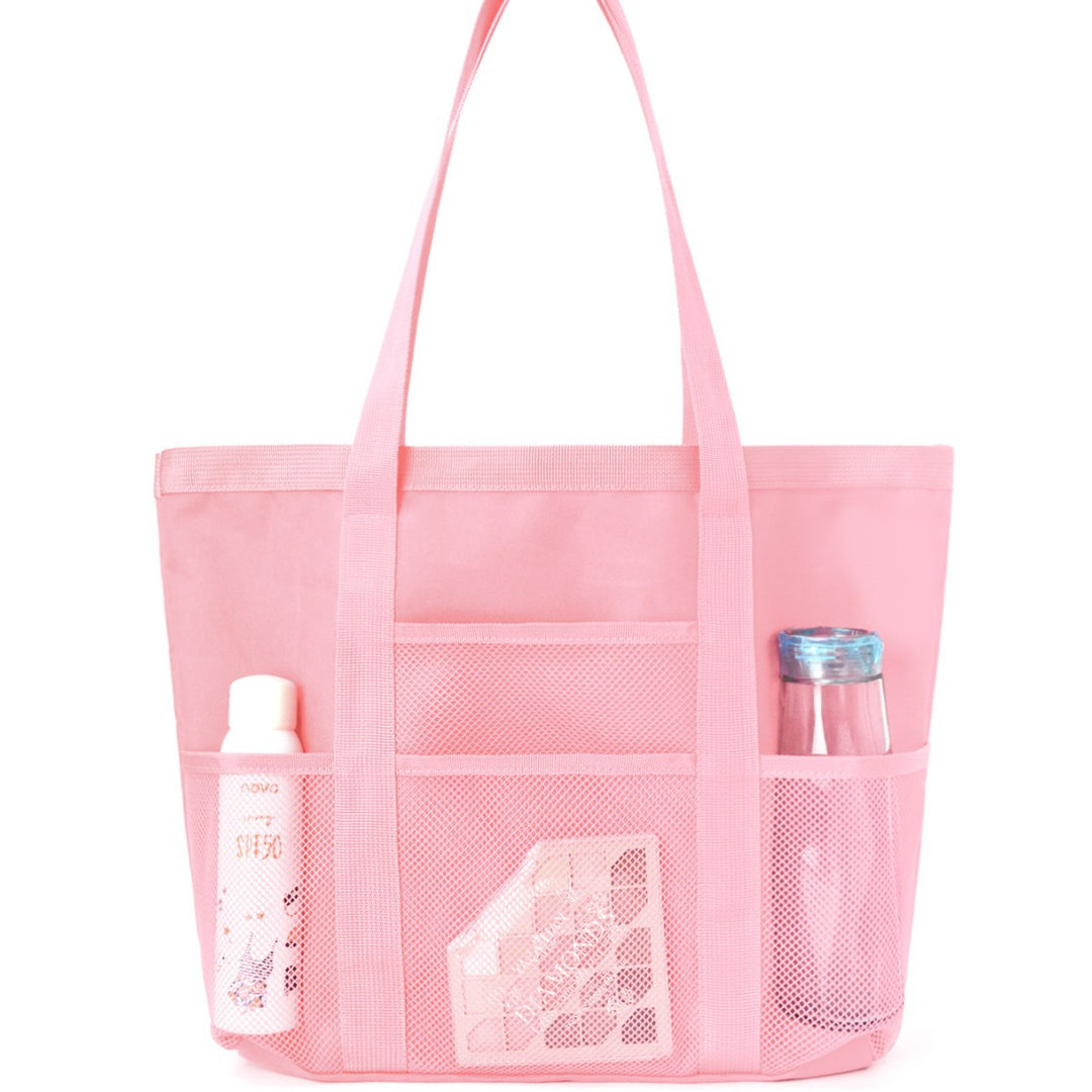 Multifunctional shopping bag with practical outer pockets Stornfield