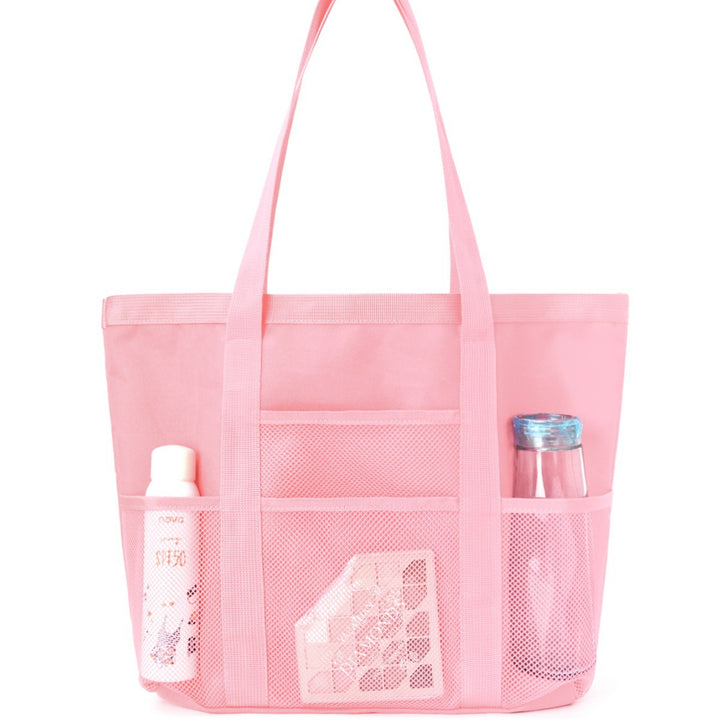 Multifunctional shopping bag with practical outer pockets Stornfield