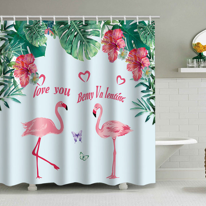 Tropical Paradise Shower Curtain Stornfield