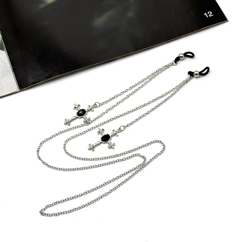 Ornate Skull Pendant Eyewear Chain Stornfield