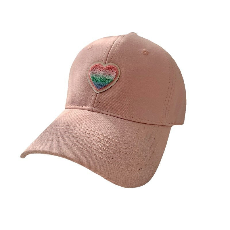 Women's Casual Heart Embroidered Baseball Cap Stornfield